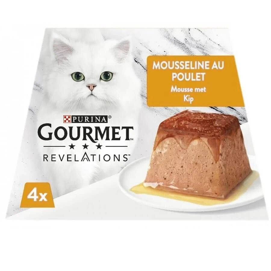 Purina Gourmet Revelations Poulet & Boeuf 48 X 57 G - Destockage 2 Purina Gourmet Revelations Poulet & Boeuf 48 X 57 G - Destockage – Image 2
