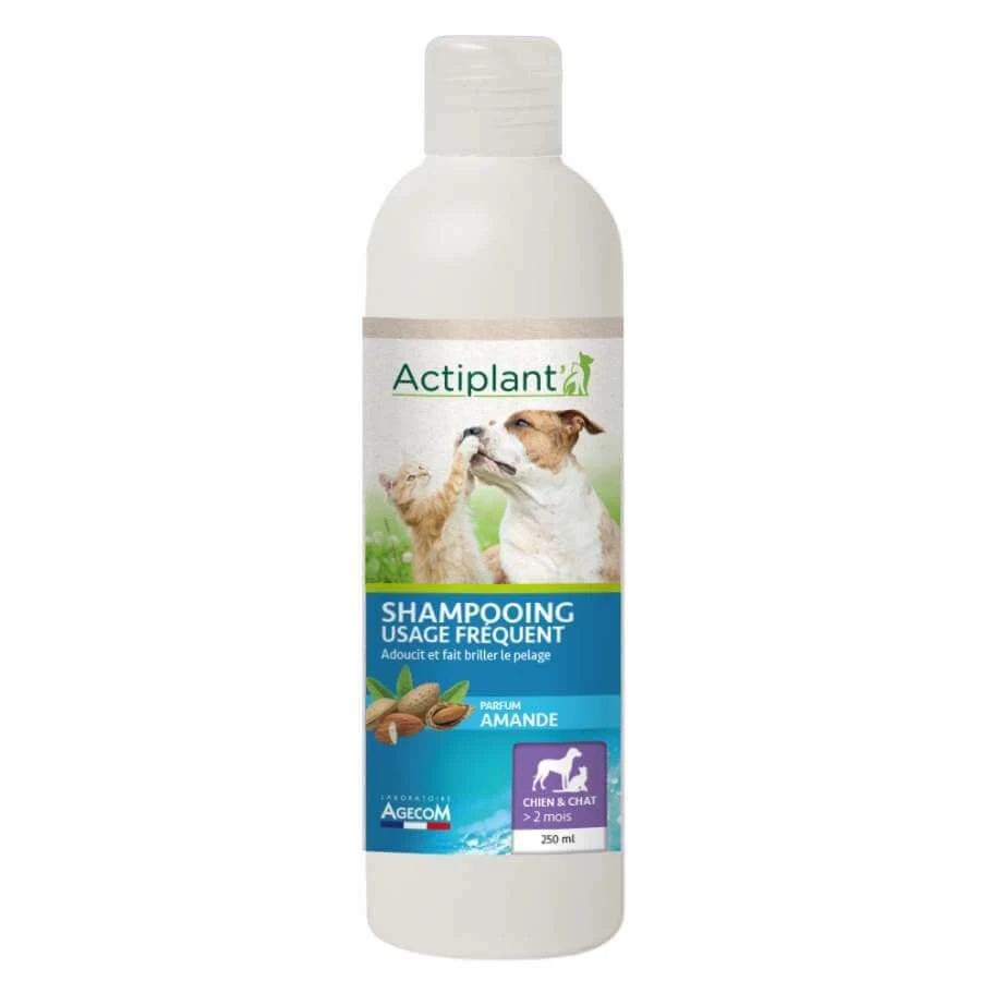 Actiplant Shampooing Usage Fréquent Chien Chat 250 Ml 2 Actiplant Shampooing Usage Fréquent Chien Chat 250 Ml – Image 2
