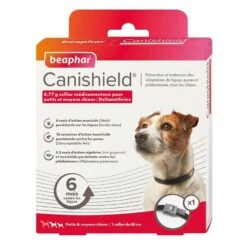 Beaphar Canishield Collier Petit Chien Contre Puces, Tiques, Moustiques 48 Cm