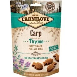 Carnilove Friandises Semi-Humides Carpe & Thym Chien 200 G