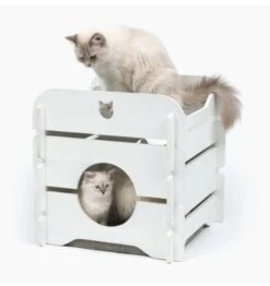 Cat It Meuble Vesper Cottage Blanc Pour Chat