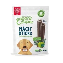 Edgard & Cooper Mach'sticks Pomme Et Eucalyptus Grand Chien 240 G