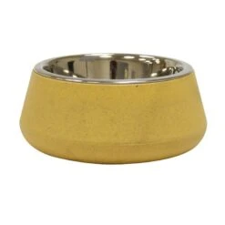 Croci Bol Bamboo/acier Tierra Jaune 472 Ml