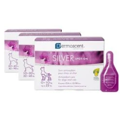 Dermoscent Silver Spot Chien Chat S X 4