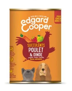 Edgard & Cooper Boite Poulet Et Dinde Chien Adulte 6x400 G
