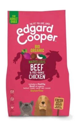 Edgard & Cooper BIO Boeuf & Poulet Frais Chien Adult 2,5 Kg