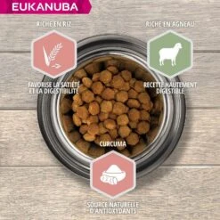 Eukanuba Mature & Senior à L'agneau 2.5 Kg - Destockage -Mini Zoo Soldes eukanuba chien senior grande race agneau riz 3