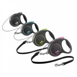 Flexi Black Design Laisse Corde XS Rose 3 M -Mini Zoo Soldes flexi black design laisse corde