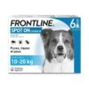 Frontline Spot On Chien De 10-20 Kg 6 Pipettes
