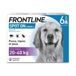 Frontline Spot On Chien De 20-40 Kg 6 Pipettes -Mini Zoo Soldes frontline spot on chien de 20 40 kg 6 pipettes