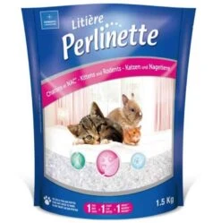 Perlinette Litière Micro Granules Chaton NAC 1.5 Kg