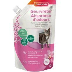 Beaphar Granulés Absorbeurs D'odeurs Pour Litière Orchidée 400 G