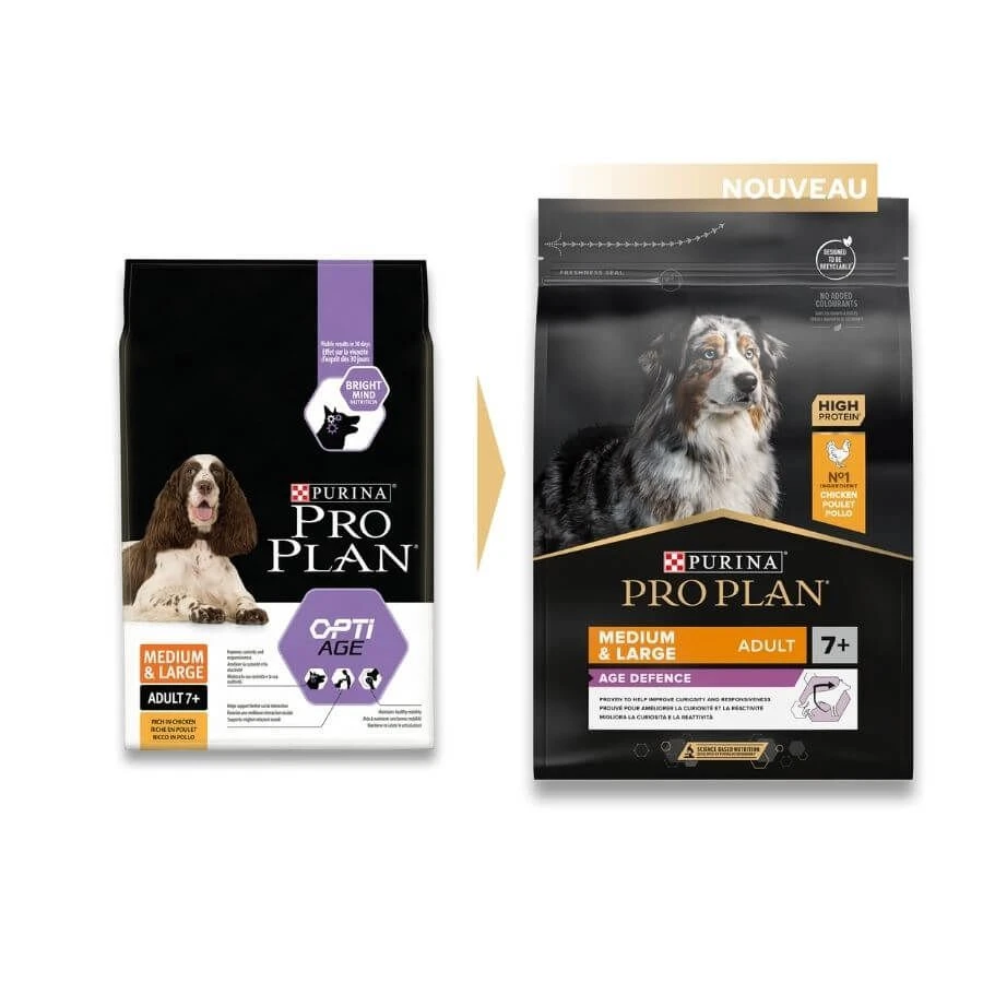 Purina Proplan Chien Medium-Large Adult 7+ OPTIAGE 3 Kg 3 Purina Proplan Chien Medium-Large Adult 7+ OPTIAGE 3 Kg – Image 3