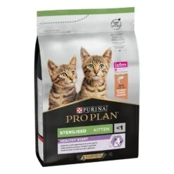 Purina Proplan Optistart Chaton Sterilised Saumon 3 Kg -Mini Zoo Soldes purina proplan optistart kitten sterilised au saumon 3 kg 2