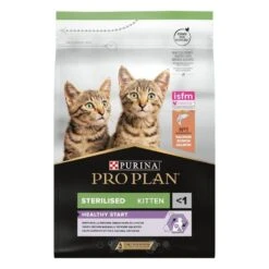 Purina Proplan Optistart Chaton Sterilised Saumon 3 Kg -Mini Zoo Soldes purina proplan optistart kitten sterilised au saumon 3 kg 3