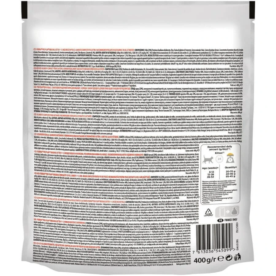 Purina Proplan Optistart Original Chaton 400 G 3 Purina Proplan Optistart Original Chaton 400 G – Image 3