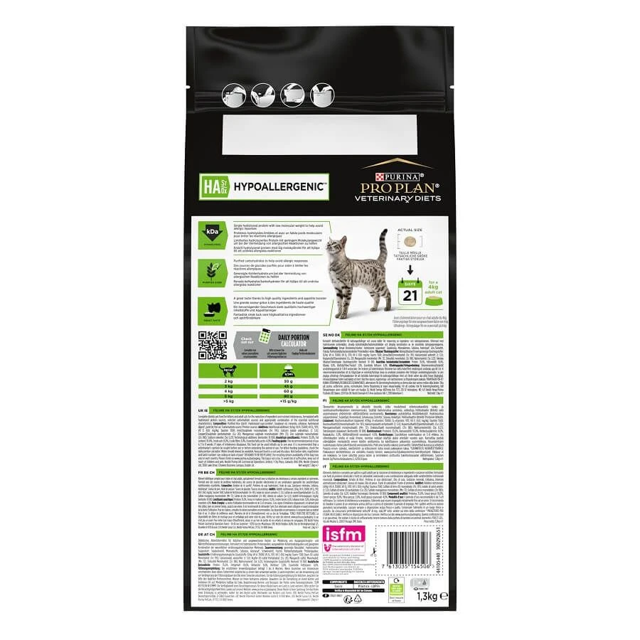 Purina Proplan PPVD Chat HA Hypoallergenic 1.3 Kg 2 Purina Proplan PPVD Chat HA Hypoallergenic 1.3 Kg – Image 2