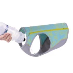 Ruffwear Swamp Cooler Gilet Zip Blue Mist Chien M -Mini Zoo Soldes ruffwear swamp cooler gilet zip blue mist chien 4