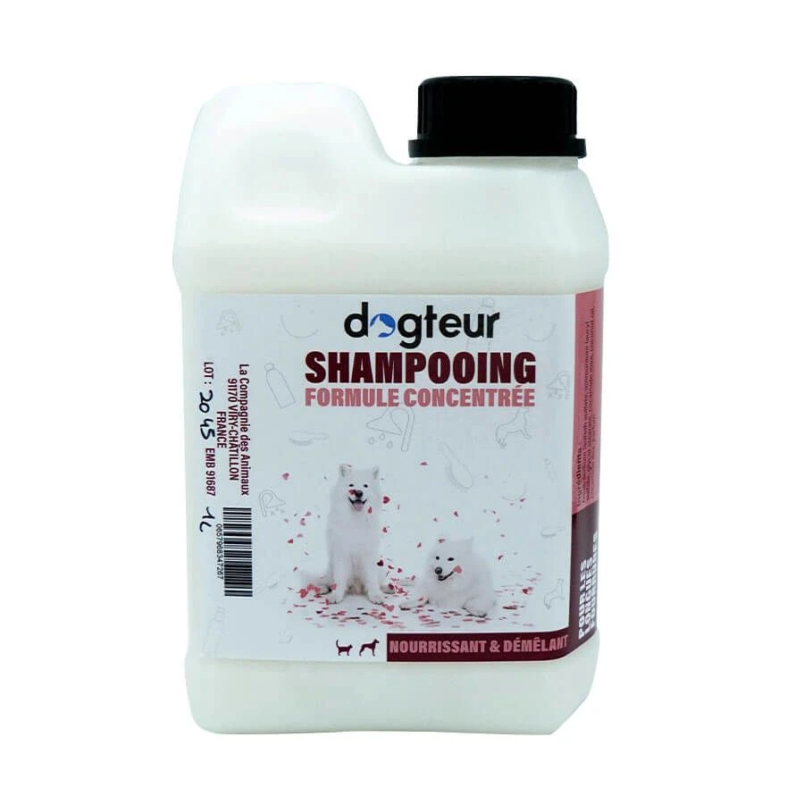 Dogteur Shampoing Pro Nourrissant & Démêlant 1 L 1 Dogteur Shampoing Pro Nourrissant & Démêlant 1 L