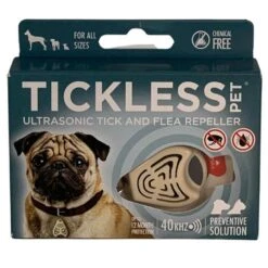 Tickless Pet Beige à Pile