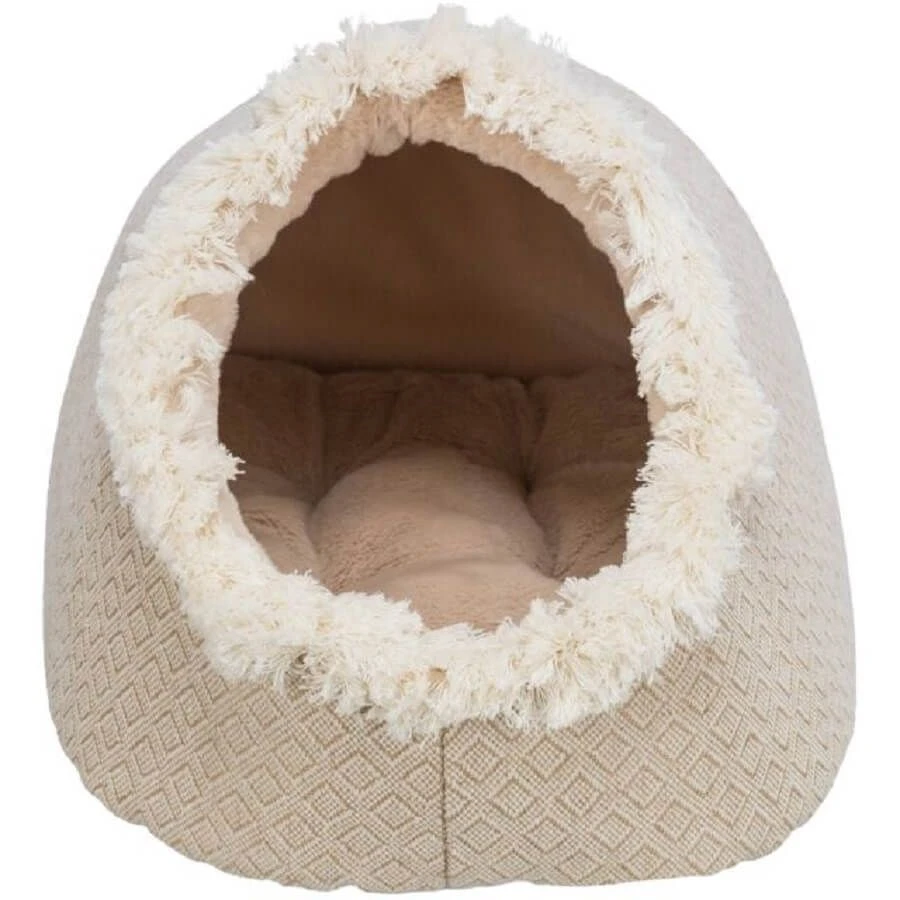 Trixie Abri Beige Bohème Boho Pour Chat 35 X 26 X 41 Cm 2 Trixie Abri Beige Bohème Boho Pour Chat 35 X 26 X 41 Cm – Image 2