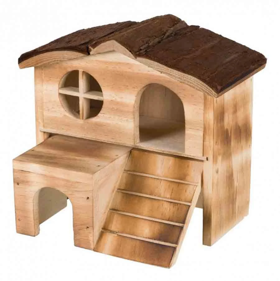 Mini Zoo Soldes -Mini Zoo Soldes trixie natural living maison kasja en bois flamme souris et hamsters