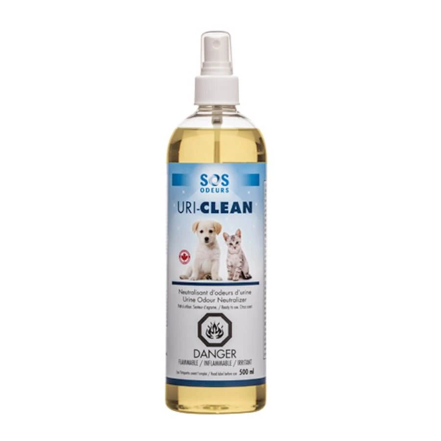 Uri-Clean Spray Contre Les Odeurs D'urines Animales 500 Ml 1 Uri-Clean Spray Contre Les Odeurs D'urines Animales 500 Ml
