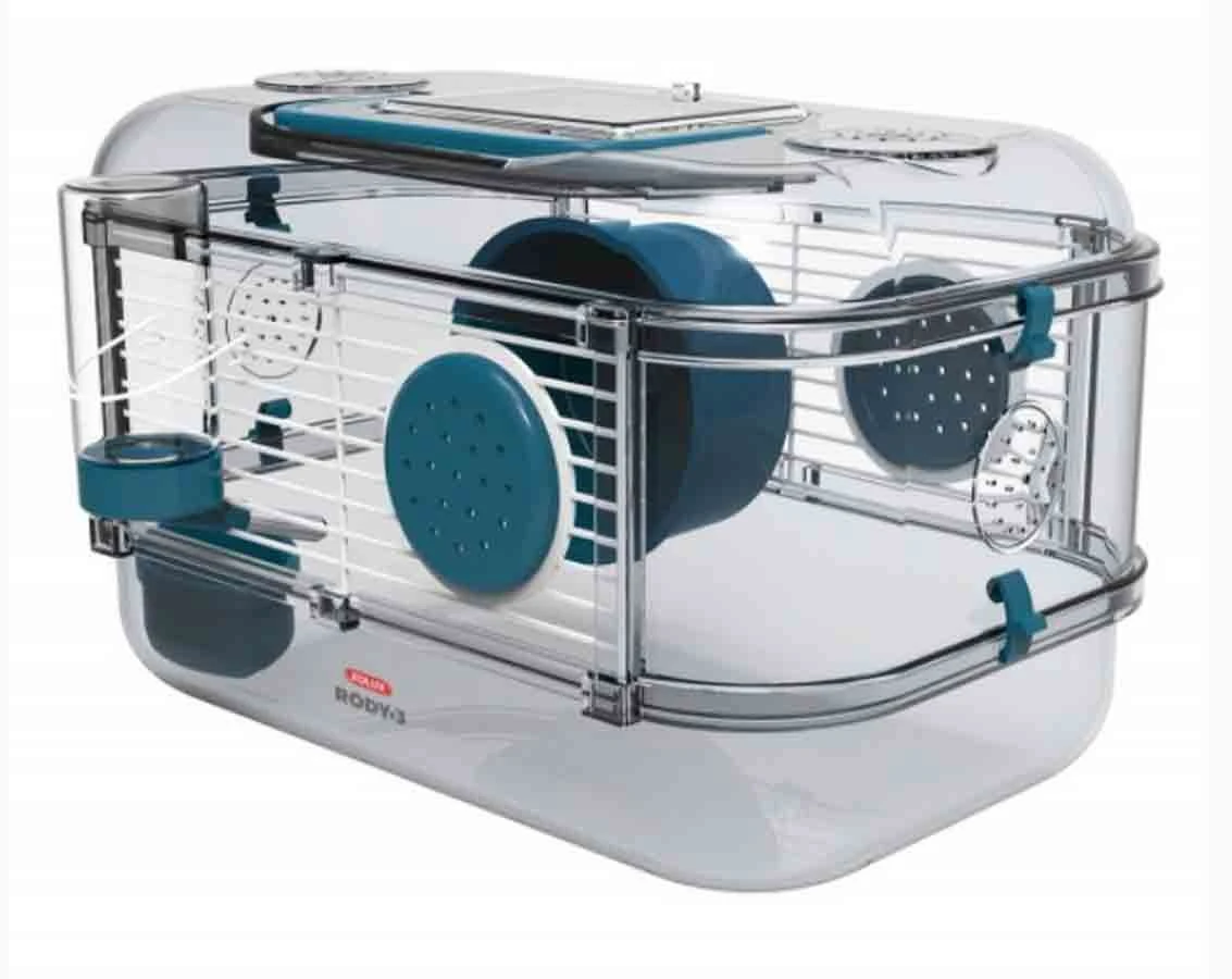 Zolux Cage RODY.3 Mini Bleu 1 Zolux Cage RODY.3 Mini Bleu