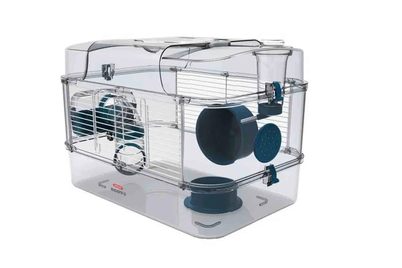 Zolux Cage RODY.3 Solo Bleu 1 Zolux Cage RODY.3 Solo Bleu