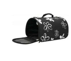 Zolux Panier De Transport "Flower" Noir L